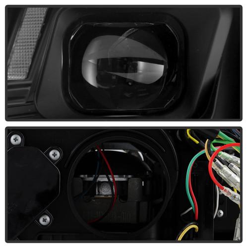 Spyder 5088352 - 13-16 Audi A4/S4 HID Model Only High-Power LED Headlights - Black PRO-YD-AA413HIDAP-BK