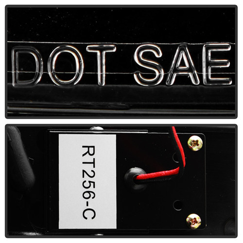 Spyder 5088819 - 16-19 Honda Civic 5 Door Hatchback Light Bar LED Tail Lights - Black Chrome(ALT-YD-HC16HB-BC)