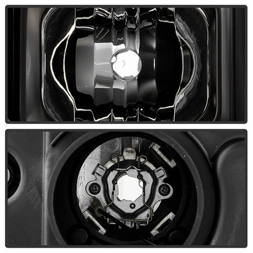 Spyder 5088796 - 20-23 Chevy Silverado 2500/3500 Proj Headlights - LED DRL - Black PRO-YD-CSHD20SI-SEQ-BK