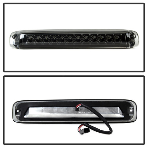 Spyder 9027970 - Xtune Chevy Silverado 99-06 / GMC Sierra 99-06 LED 3rd Brake Light Smoked BKL-CSIL99-LED-SM