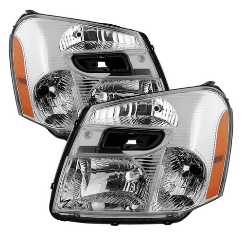 Spyder 9031014 - Xtune Chevy Equinox 05-09 OEM Style Headlights Chrome HD-JH-CEQ05-AM-C