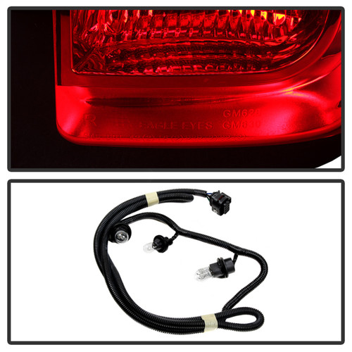 Spyder 9031922 - Xtune Chevy Silverado 2014-2016 Passenger Side Tail Lights - OEM Right ALT-JH-CS14-OE-R