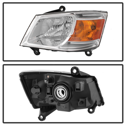 Spyder 9035180 - xTune Dodge Grand Caravan 08-10 Driver Side Headlight -OEM Left HD-JH-DGC08-OE-L
