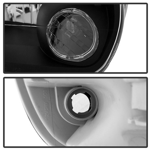 Spyder 9034336 - Xtune Toyota Tundra Double Cab 05-06 OEM Style Headlights & Corner Lights Black HD-JH-TTUN05-AM-BK
