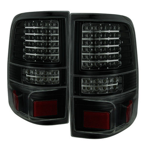 Spyder 9034886 - Xtune Ford F150 Styleside 04-08 LED Tail Lights Black Smoked ALT-JH-FF15004-LED-G2-BSM