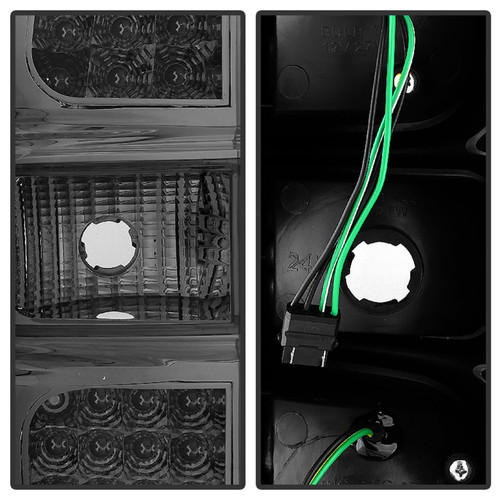 Spyder 9033933 - Xtune Chevy Suburban/GMC Yukon/Yukon Denali 07-14 LED Tail Lights Smoked ALT-JH-CSUB07-LED-G2-SM