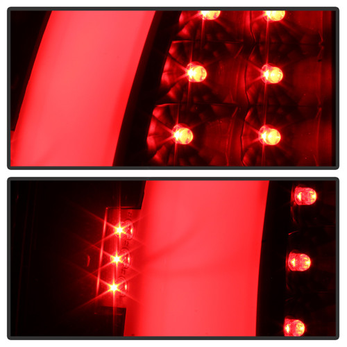 Spyder 9038501 - xTune 97-03 Ford F-150 Light Bar LED Tail Lights - Black Smoke (ALT-ON-FF15097-LBLED-BSM)