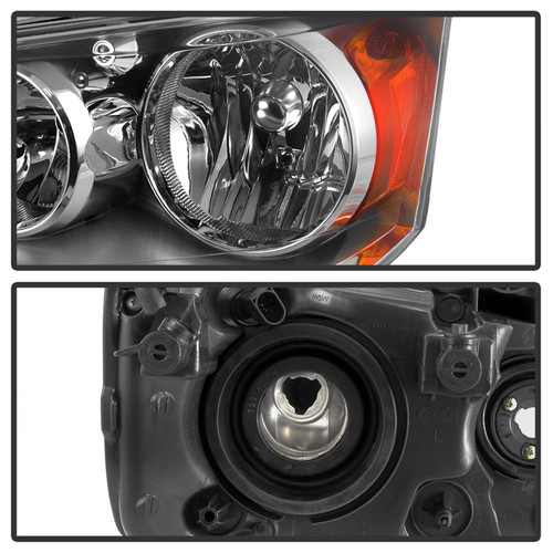Spyder 9042515 - xTune 11-17 Dodge Grand Caravan Driver Side Headlights - OEM Left (HD-JH-CHRTC08-OE-L)