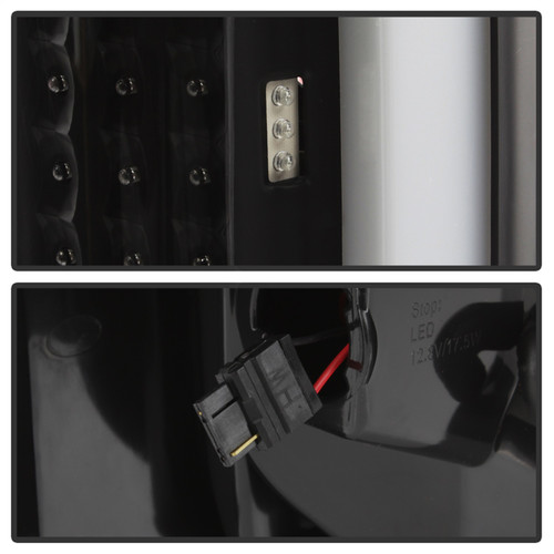 Spyder 9041600 - xTune 17-18 Ford F-250 Super Duty (Excl LED Models) LED Tail Lights - Black (ALT-ON-FS17-LBLED-BK)