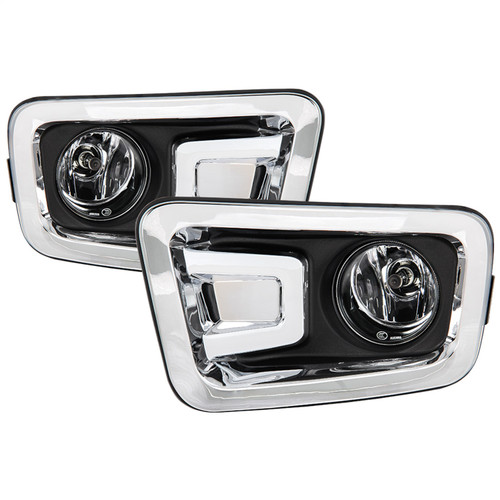 Spyder 9043307 - 16-18 Nissan Titan (w/o Auto Headlight) OEM Style Fog Lights w/Switch - Clear (FL-NT16-C)