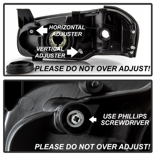 Spyder 9042799 - xTune 00-01 Nissan Maxima (Excl 20th Anniversary) OEM Style Headlights - Chrome (HD-JH-NM00-C)