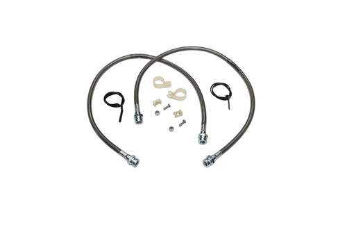 Superlift 91450 - 79-96 Toyota Pickup/4Runner w/ 3-7in Lift Kit (Pair) Bullet Proof Brake Hoses