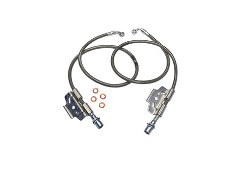 Superlift 91600 - 03-13 Dodge Ram 2500/3500 w/ 4-6in Lift Kit (Pair) Bullet Proof Brake Hoses