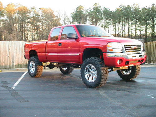 Superlift K121 - 99-06 Chevy Silv/GMC Sierra 1500 4WD 6in Lift Kit - Knuckle Kit w/  Shocks