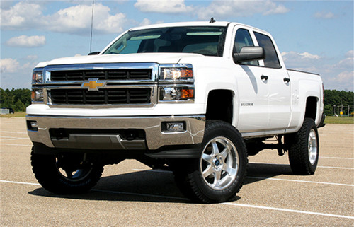 Superlift K160 - 14-16 Chevy Silv 1500 4WD 6.5in Lift Kit w/Cast Steel Control Arms &  Rear Shocks