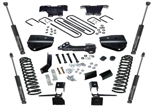 Superlift K164 - 17-19 Ford F-250/F-350 SuperDuty 4WD (Diesel Only) 4in Lift Kit w/  Shocks