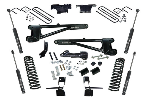 Superlift K165 - 17-19 Ford F-250/F-350 SuperDuty 4WD (Diesel) 4in Radius Arm Lift Kit w/  Shocks