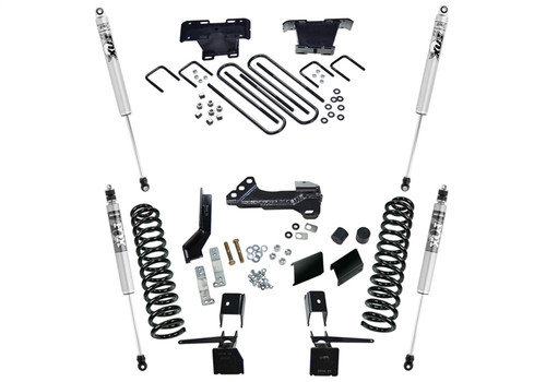 Superlift K165F - 17-20 Ford F-250/F-350 SuperDuty 4WD Diesel 4in Radius Arm Lift Kit w/ Fox 2.0 Shocks