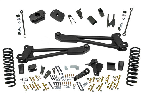 Superlift K195 - 19-20 Ram 2500 4WD Diesel 3.5in Lift Kit w/ Replacement Radius Arms And Shock Extentions