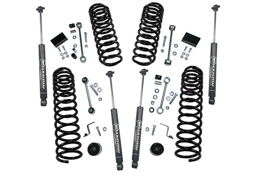 Superlift K190 - 18-20 Jeep Wrangler JL Unlimited 2.5in Dual Rate Coil Lift Kit w/  Shadow Shocks