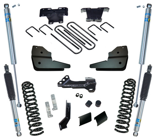 Superlift K1028B - 23-24 Ford F-250/350 SD Diesel ONLY 4in. Lift Kit w/Bilstein Shocks