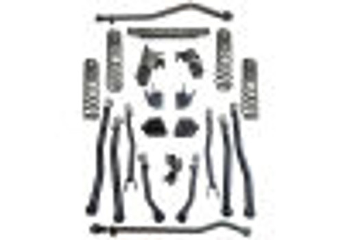 Superlift K199KG - 18-23 Jeep Wrangler Unlimited 4in JLU Long Arm Kit - King 2.0 Shocks