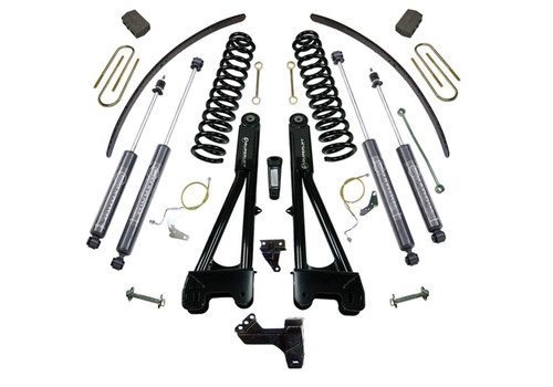 Superlift K983B - 08-10 Ford F-250/F-350 SuperDuty 4WD 6in Lift Kit w/ Repl Radius Arms & Bilstein Shocks