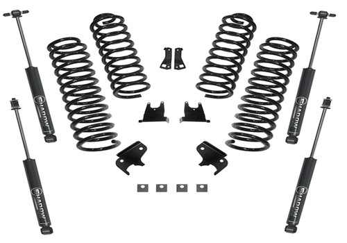 Superlift K931 - 07-18 Jeep Wrangler JK Unlimited 4 Door 2.5in Lift Kit w/  Shocks