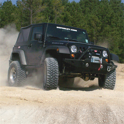Superlift K927B - 07-18 Jeep Wrangler JK 2 Door 4in Lift Kit w/ Bilstein Shocks