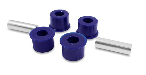 Superpro SPF0970K - 1984 Jeep Cherokee Base Rear Rearward Leaf Spring Bushing Kit (63mm Width) - Spring Eye