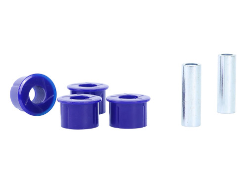 Superpro SPF0970K - 1984 Jeep Cherokee Base Rear Rearward Leaf Spring Bushing Kit (63mm Width) - Spring Eye