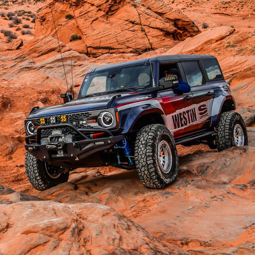 Superwinch 1712201 - 12000 LBS 12V DC 3/8in x 80ft Synthetic Rope SX 12000SR Winch - Graphite