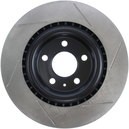 StopTech 126.33137SR - Power Slot 12-13 Audi A6 Quattro/11-12 A7 Quattro / 10-13 S4 Rear Right Slotted Rotor