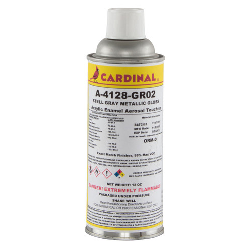 Synergy Mfg 4016 - Synergy Grey Semi-Gloss Steel Metallic Touch-Up Paint (Aerosol)