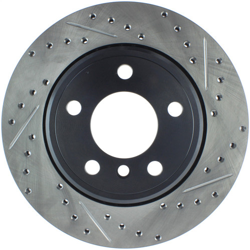 StopTech 127.34061L - Sport Drilled & Slotted Brake Rotor; Rear Left