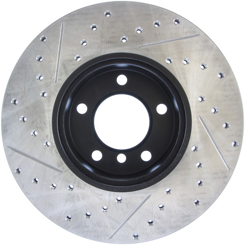 StopTech 127.34108L - 9/07-09 BMW 328 Slotted & Drilled Left Front Rotor