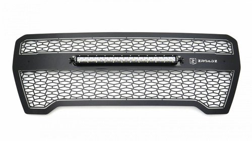 T-Rex Z312281 - 2019-2021 GMC  Sierra 1500 ZROADZ Grille, Black, Mild Steel, 1 Pc, Insert - PN #