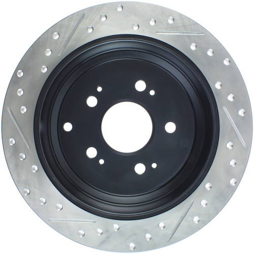 StopTech 127.40065L - Sport Drilled & Slotted Brake Rotor; Rear Left