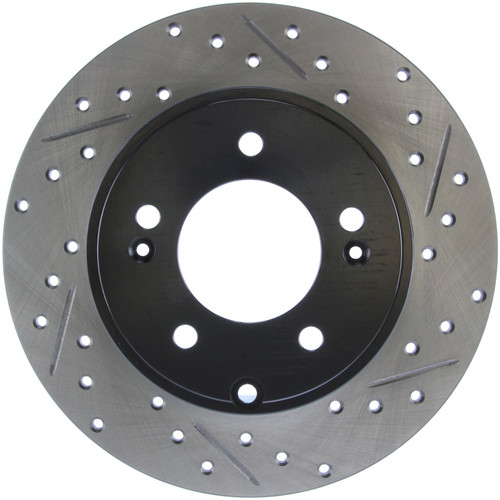 StopTech 127.51021L - Sport Drilled & Slotted Brake Rotor; Rear Left