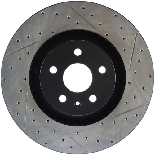 StopTech 127.62128L - Drilled & Slotted Left Sport Brake Rotor for 2009 Cadillac CTS-V