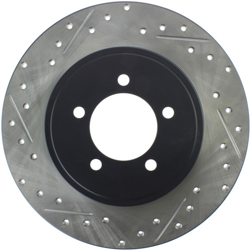 StopTech 127.65094R - Sport Drilled & Slotted Brake Rotor; Rear Right