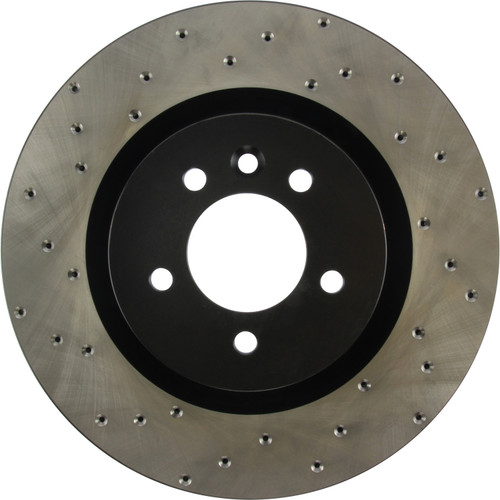 StopTech 128.22011CR - Sport Cryo Cross Drilled Brake Rotor; Front Right