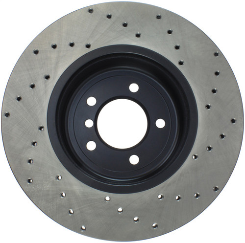 StopTech 128.34071R - 04-10 BMW 5-Series & 6-Series Drilled Right Front Rotor