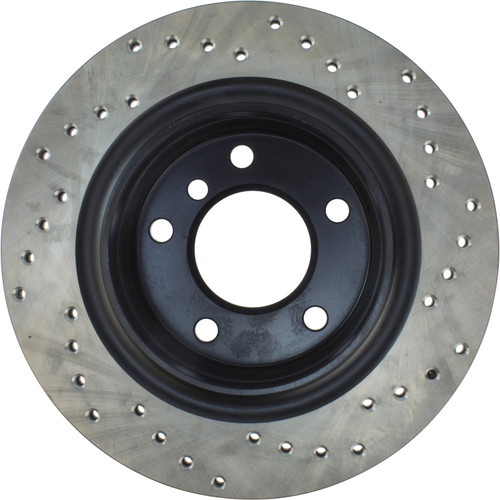 StopTech 128.34069CR - Sport Cryo Drilled Brake Rotor; Rear Right