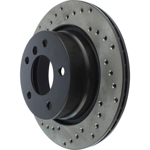 StopTech 128.34069CR - Sport Cryo Drilled Brake Rotor; Rear Right