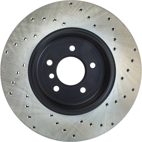 StopTech 128.34072CR - Sport Cryo Drilled Brake Rotor; Rear Right