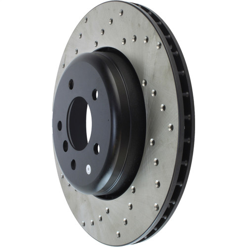 StopTech 128.34072CR - Sport Cryo Drilled Brake Rotor; Rear Right