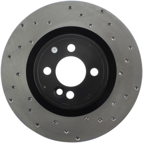 StopTech 128.34114L - Sport Cross Drilled Brake Rotor - Front Right StopTech 128.34114L - Sport Cross Drilled Brake Rotor - Front Right