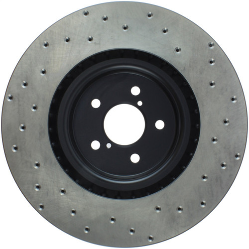 StopTech 128.47019R - Sport Cross Drilled Brake Rotor; Front Right StopTech 128.47019R - Sport Cross Drilled Brake Rotor; Front Right