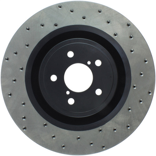 StopTech 128.47019L - Sport Cross Drilled Brake Rotor; Front Left